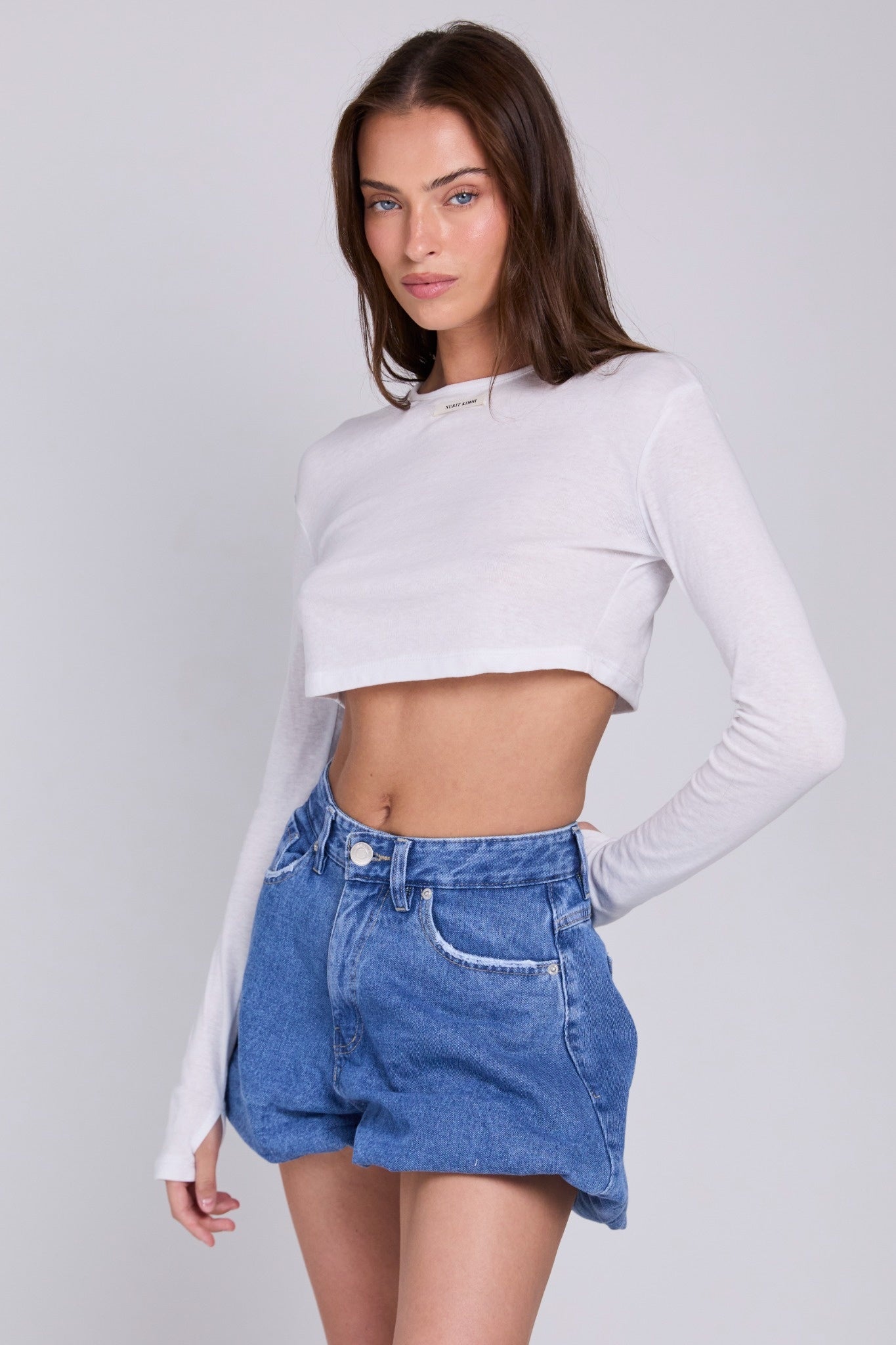 Tissue 02 - Cropped Shirt