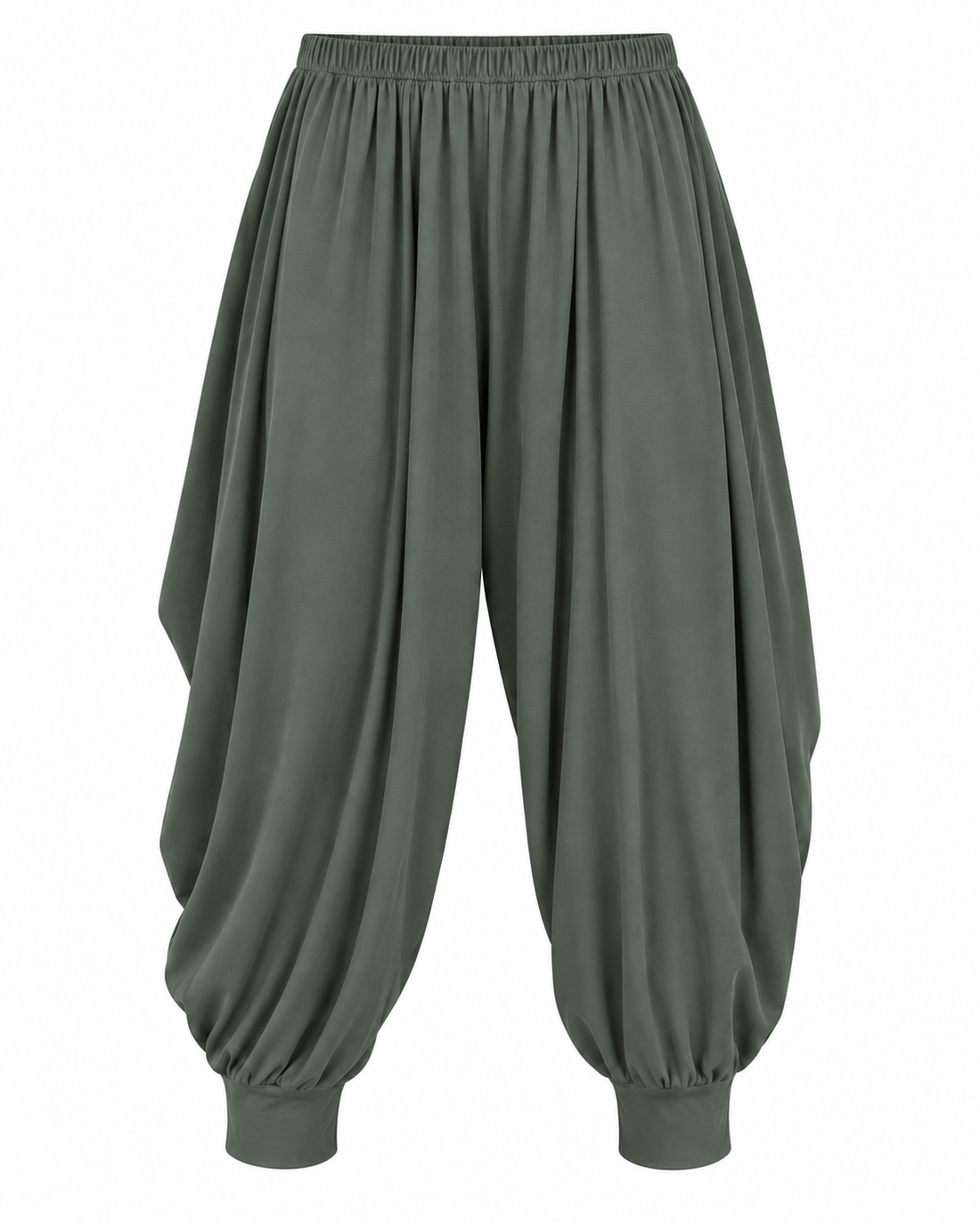 SOREN LONG BALLOON PANTS -בורדו