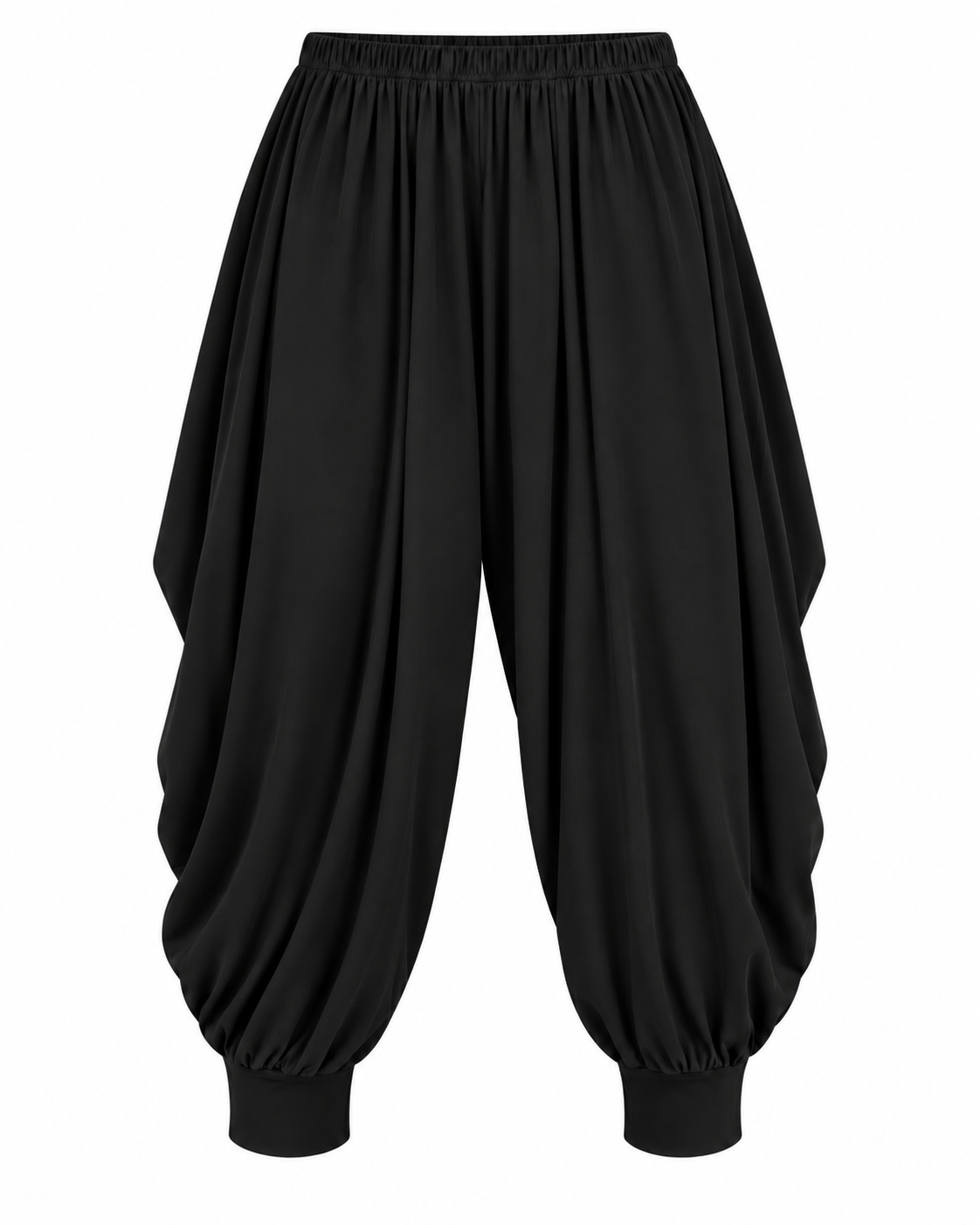 SOREN LONG BALLOON PANTS -בורדו