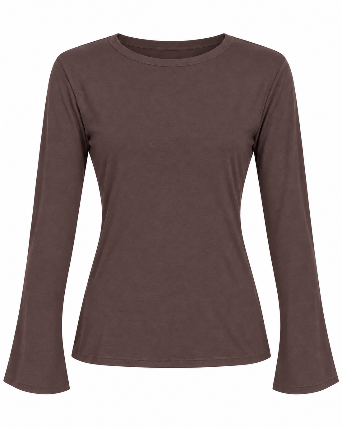 SOREN LONG OPEN BACK TOP - בורדו