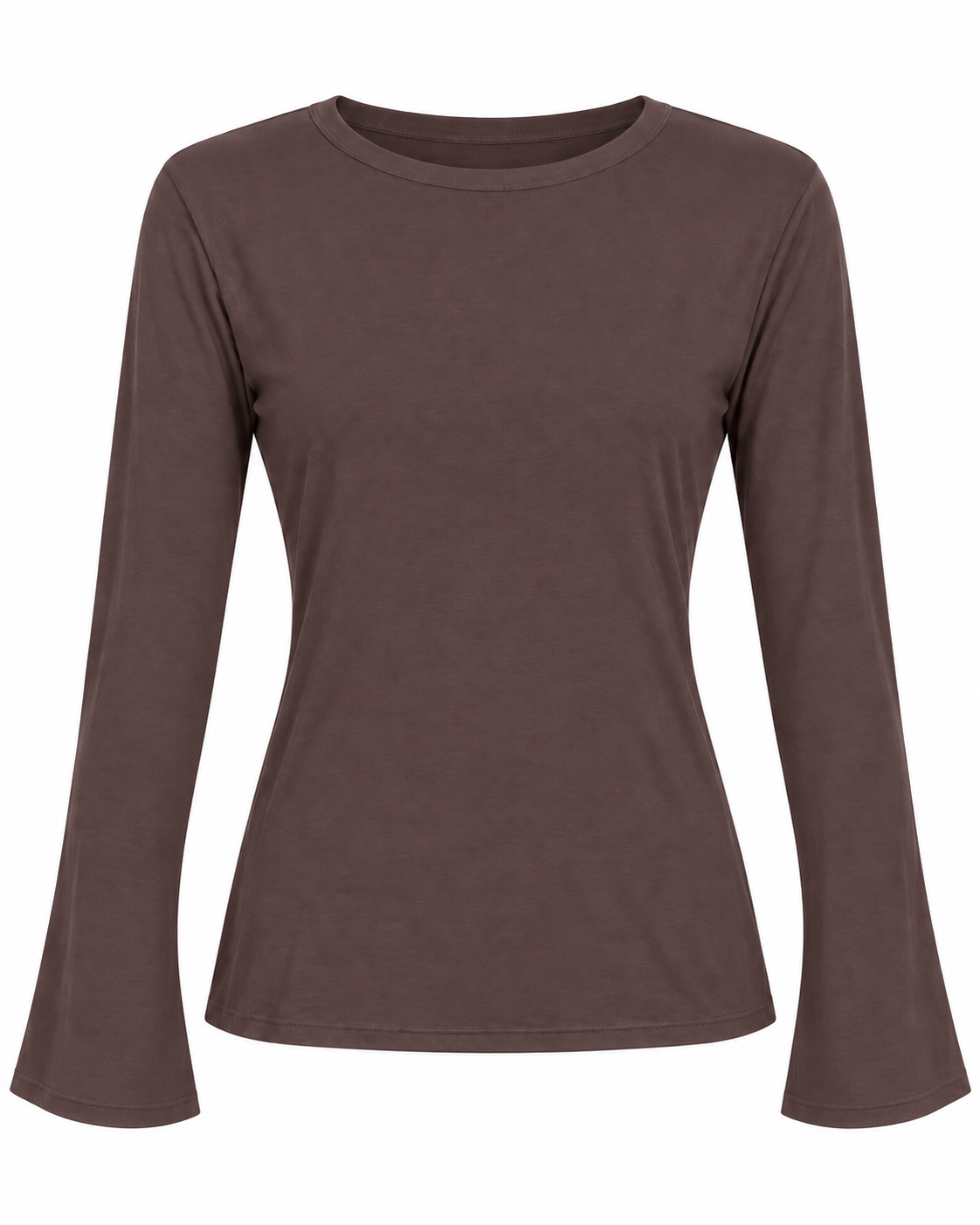 SOREN LONG OPEN BACK TOP - בורדו
