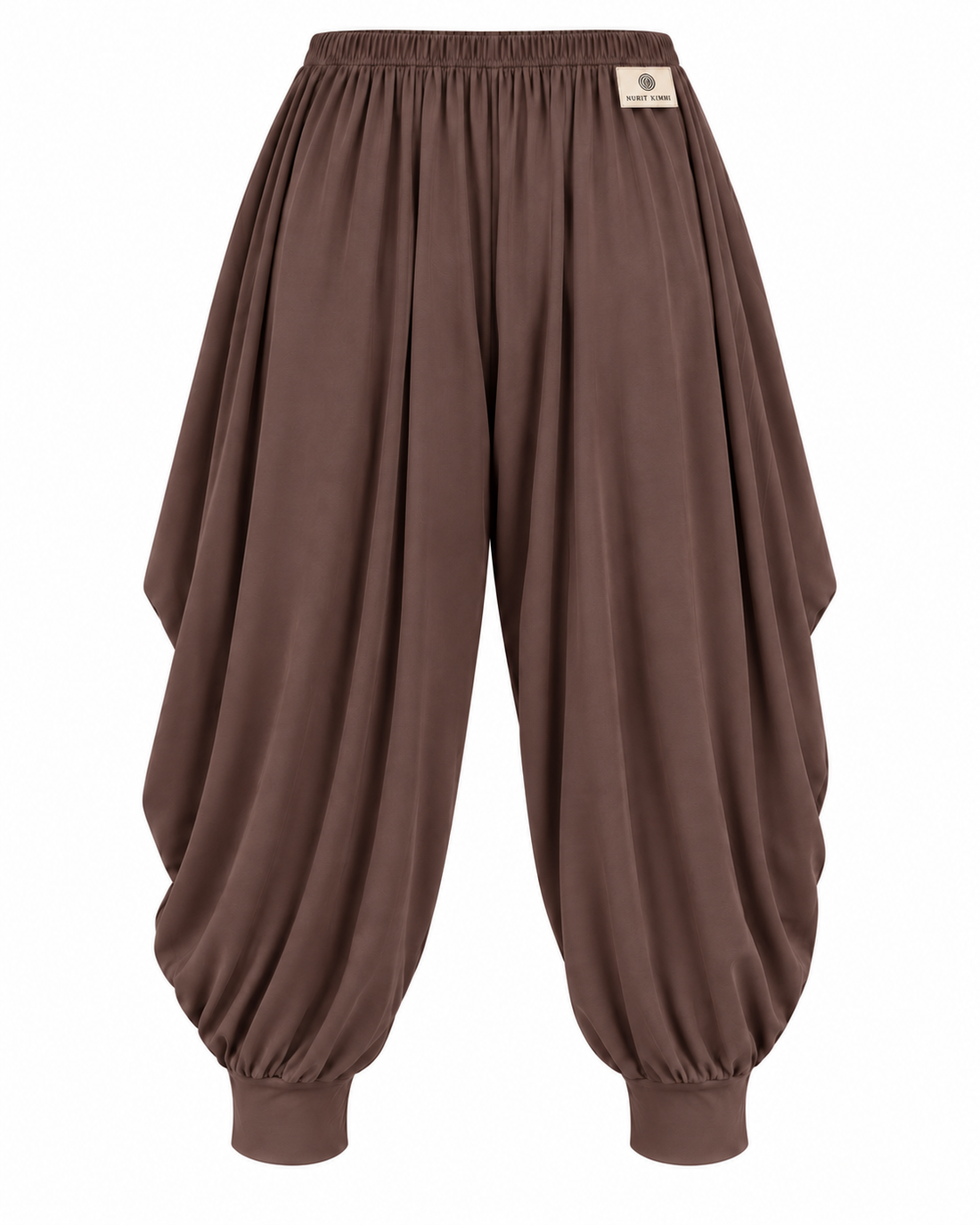 SOREN LONG BALLOON PANTS -בורדו