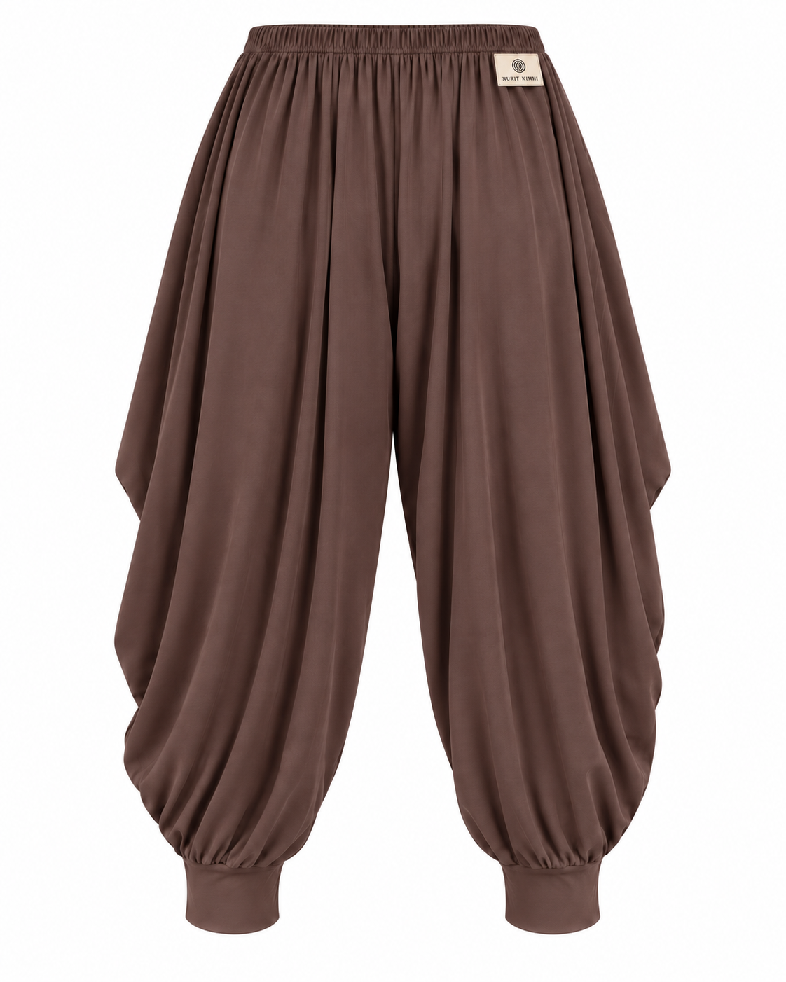 SOREN LONG BALLOON PANTS -בורדו