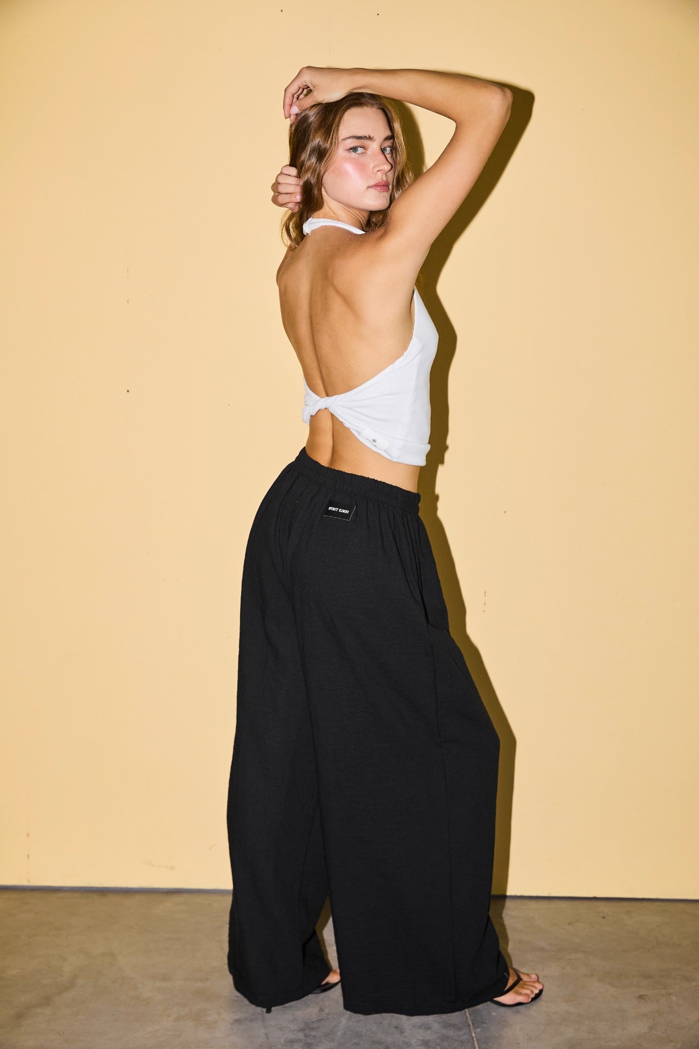 MILO PANTS - שחור