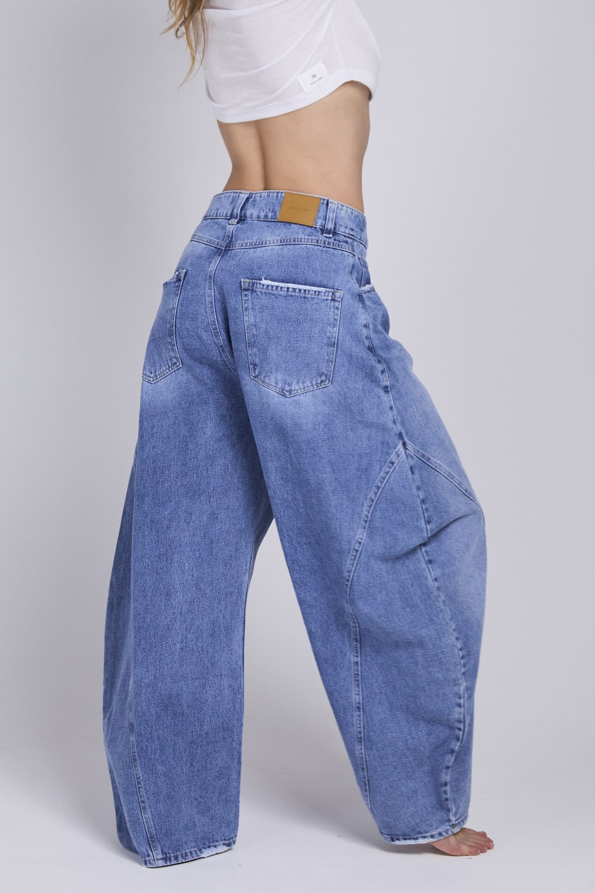 D15 - BAGGY DENIM - LIGHT BLUE