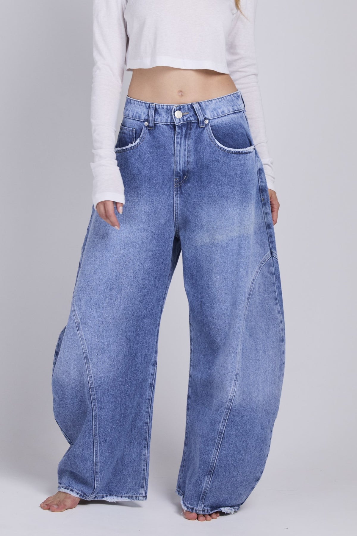 D15 - BAGGY DENIM - LIGHT BLUE