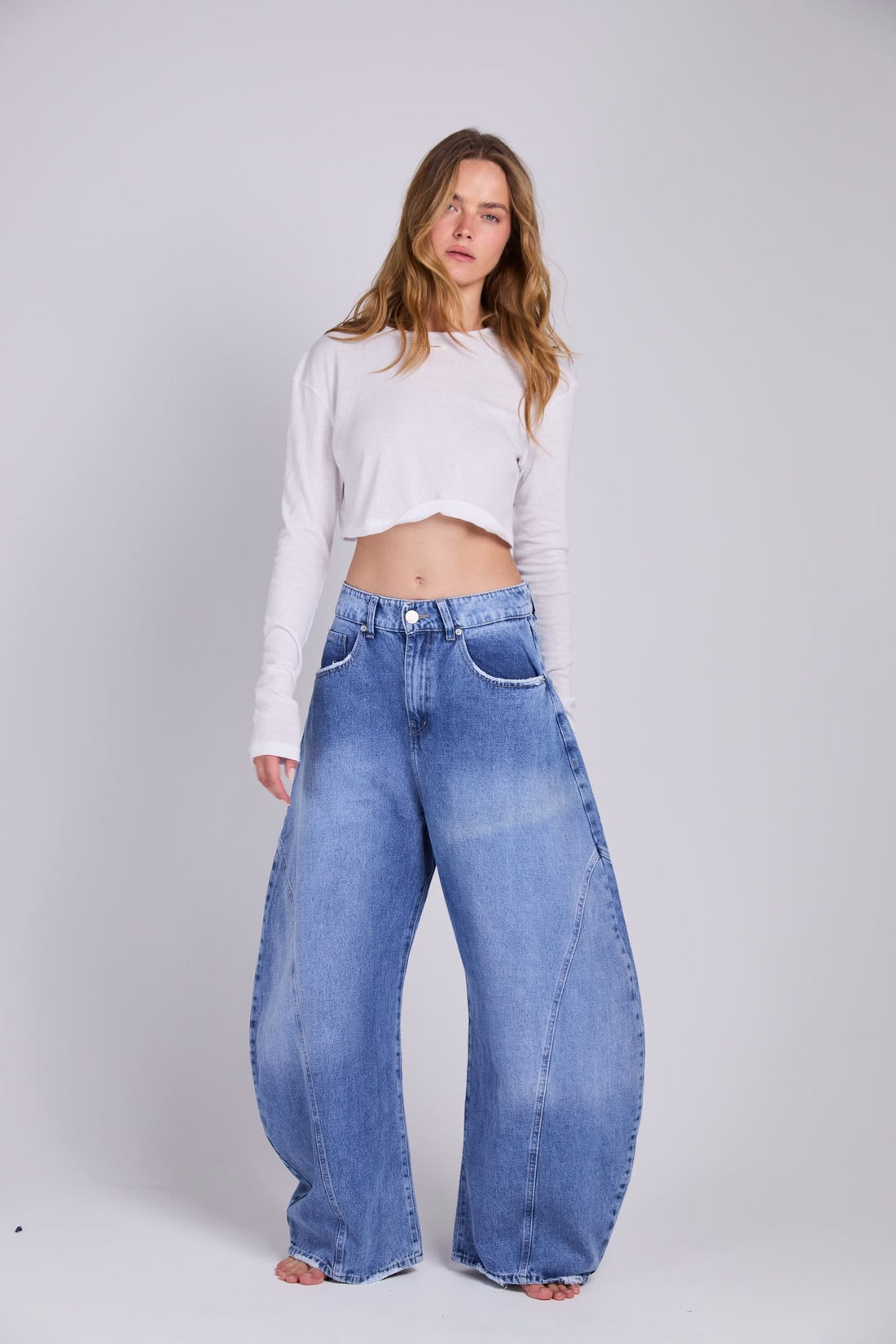D15 - BAGGY DENIM - LIGHT BLUE