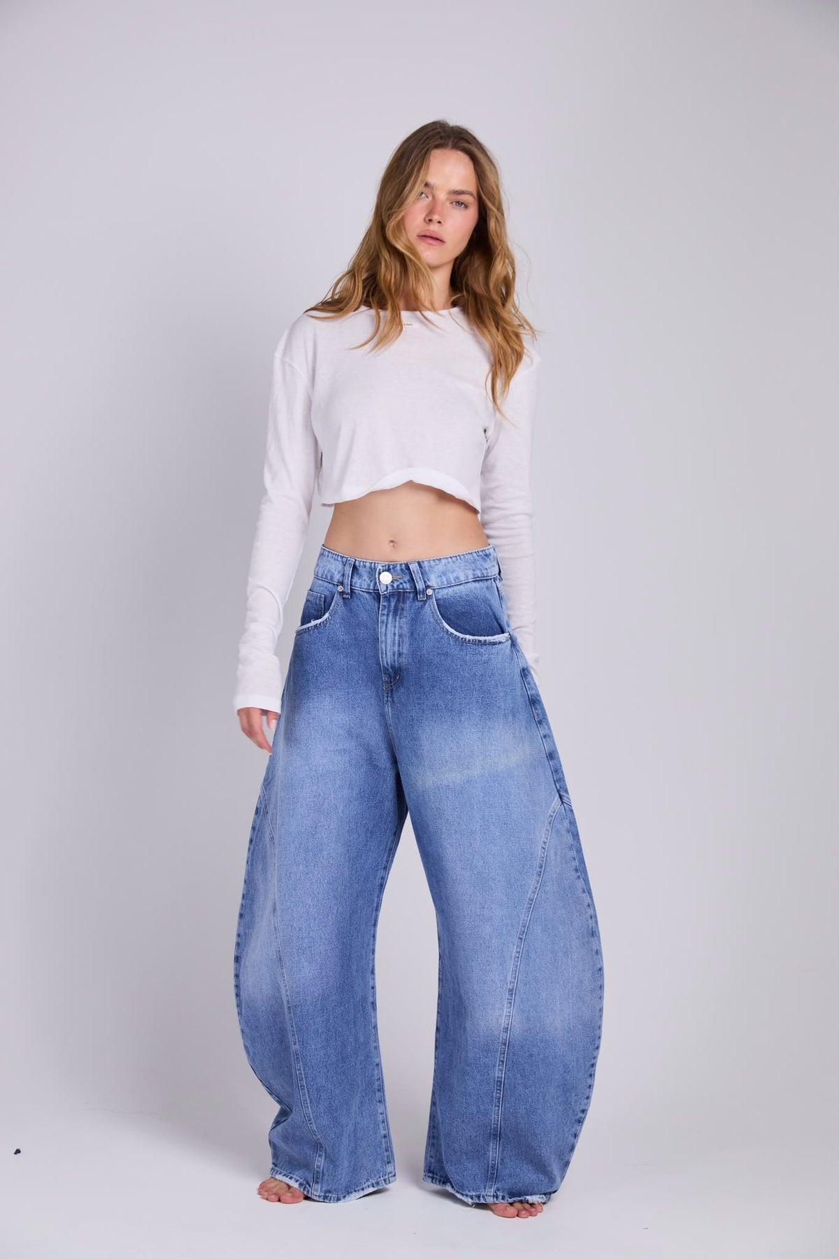 D15 - BAGGY DENIM - LIGHT BLUE