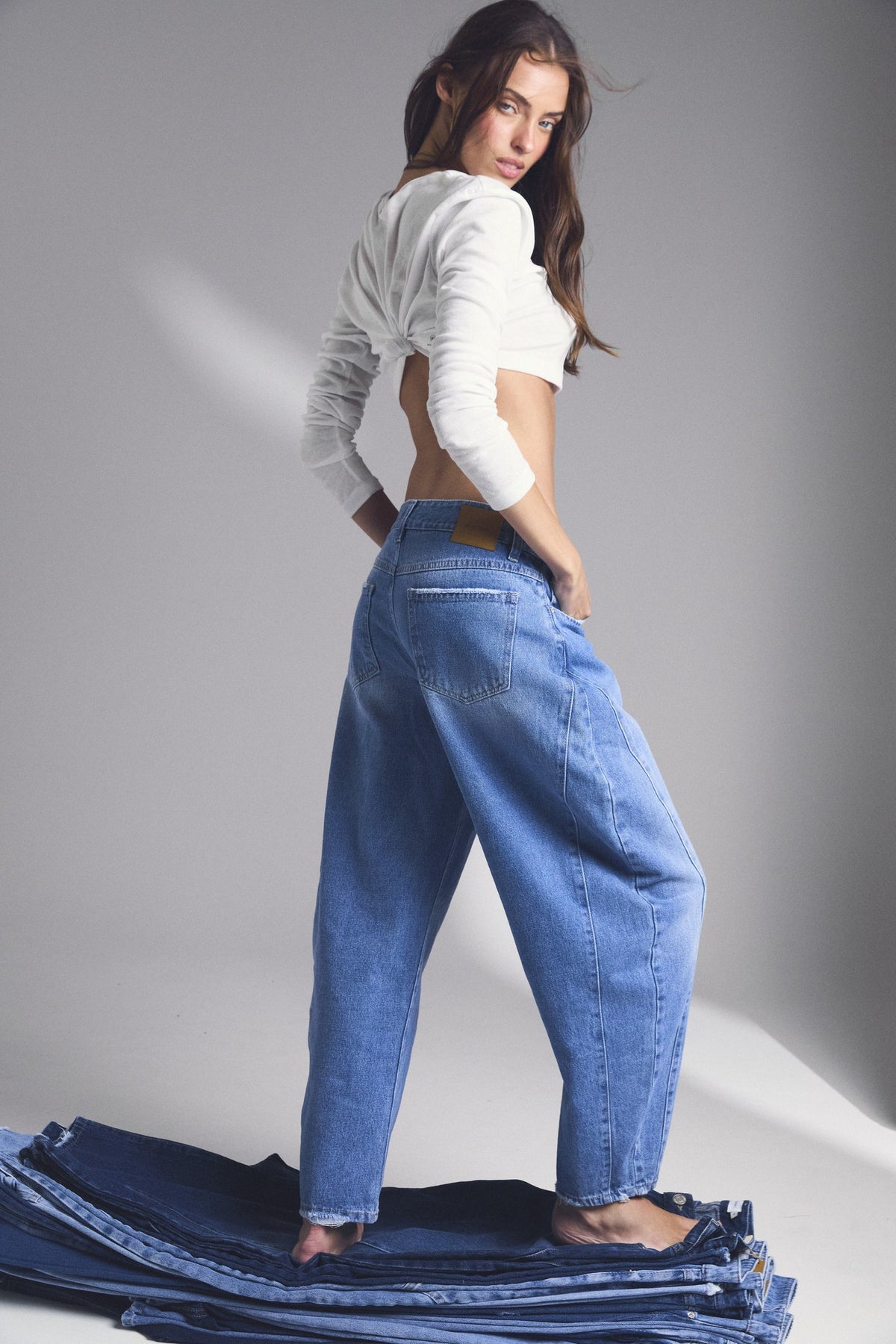 D17 - ANKLE DENIM - BLUE