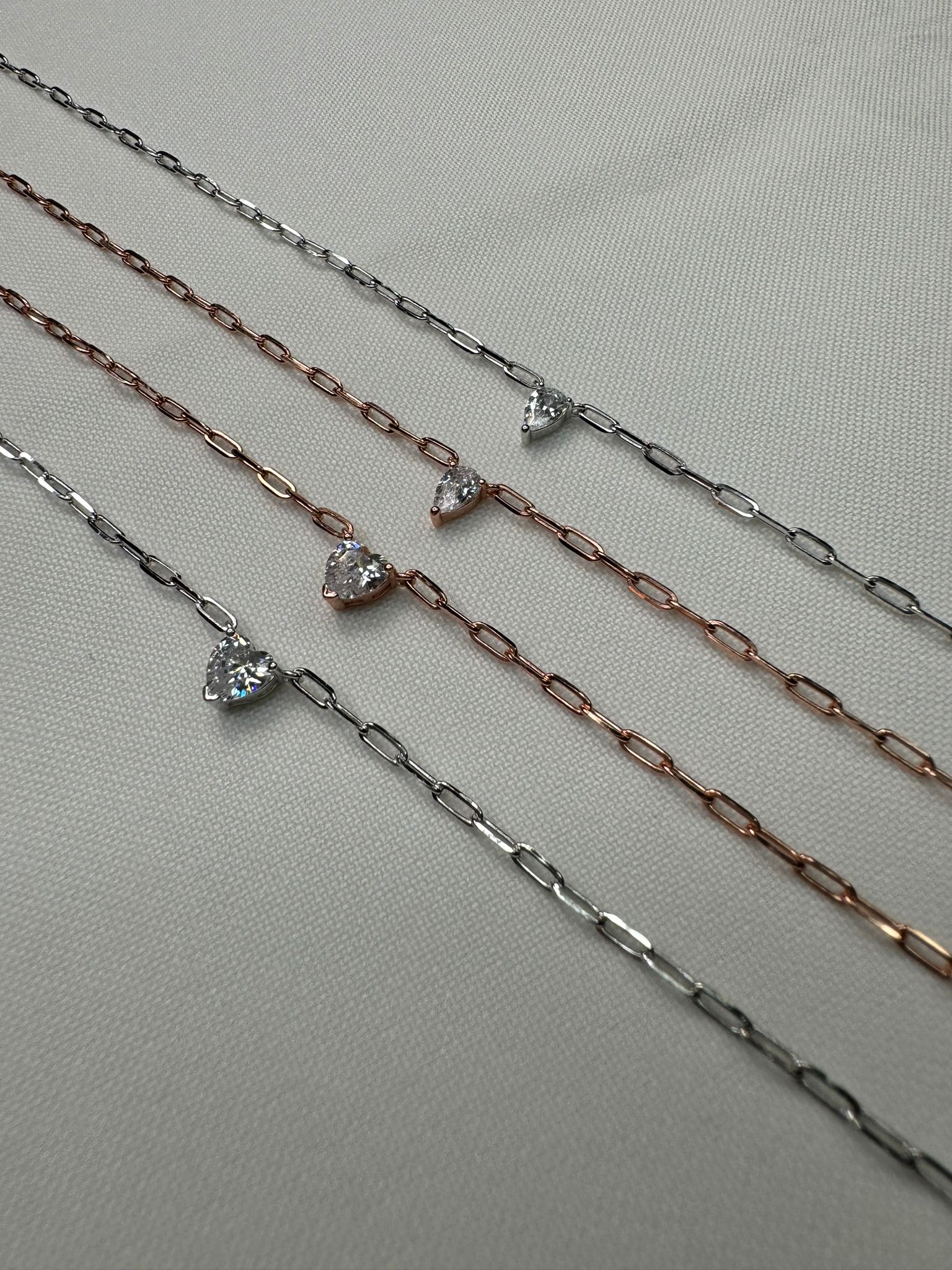 שרשרת טיפות - כסף