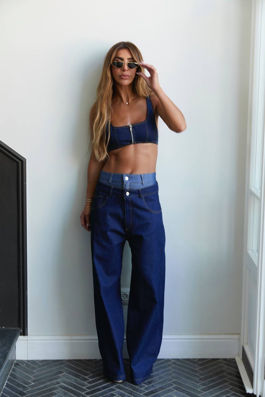 ג'ינס כריס - כהה