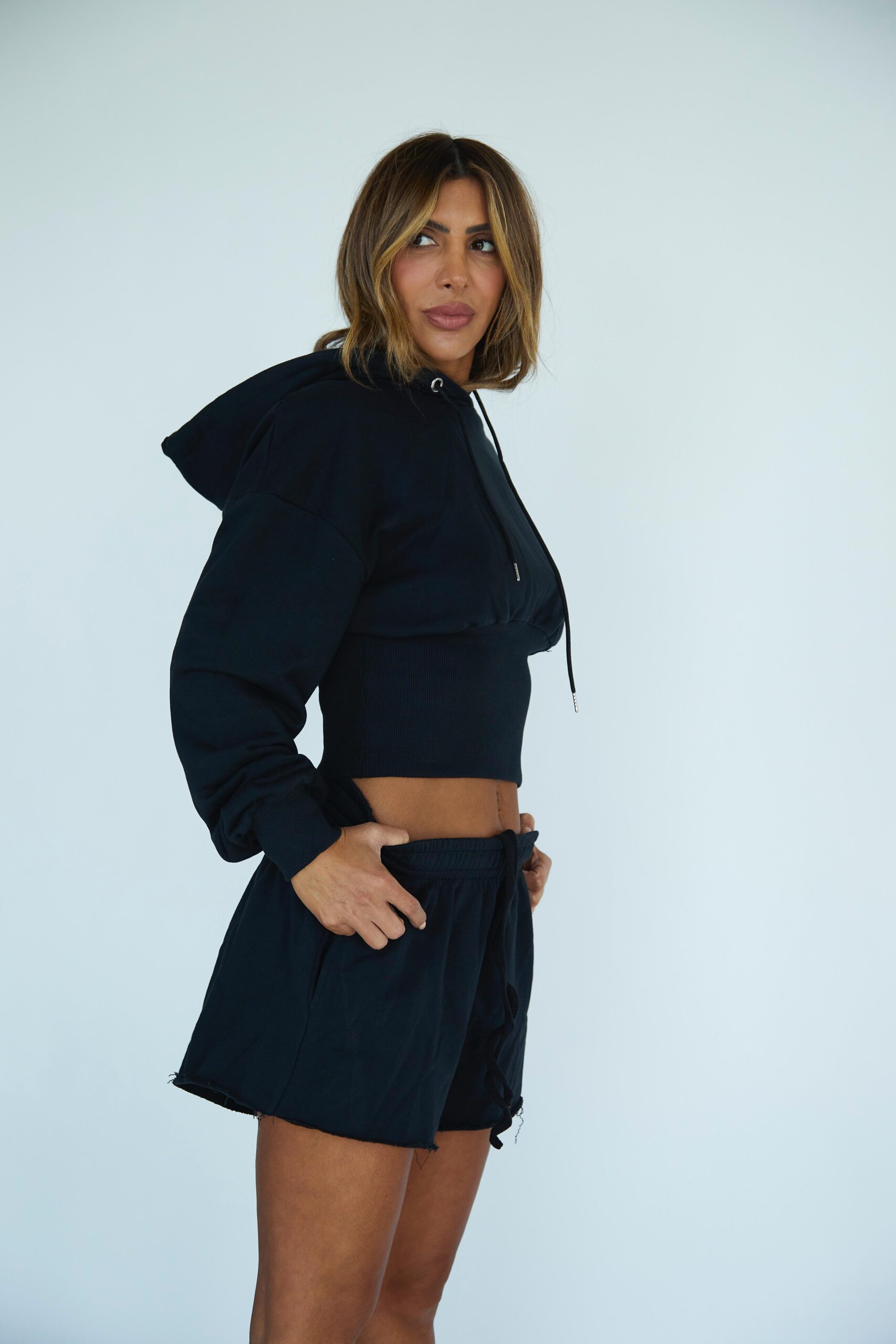 שורט אנדרו - שחור