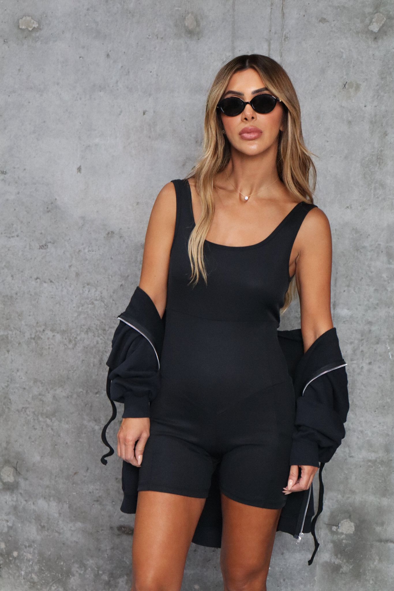 אוברול מאי - שחור