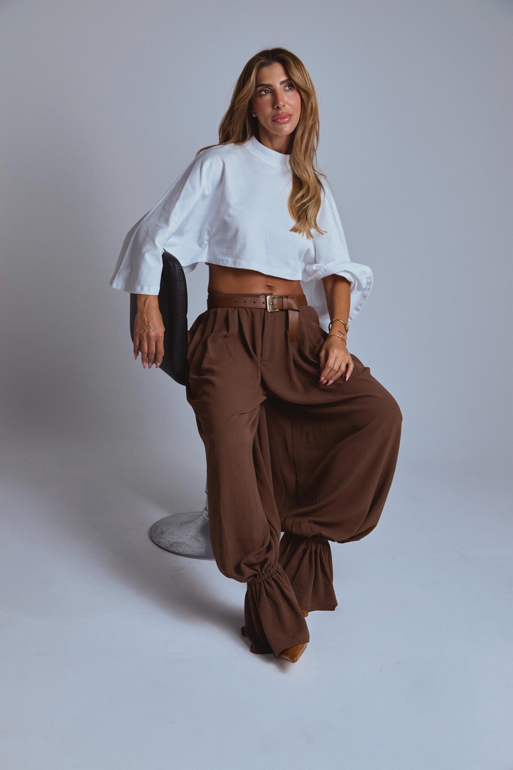 חולצת אסיה - לבן