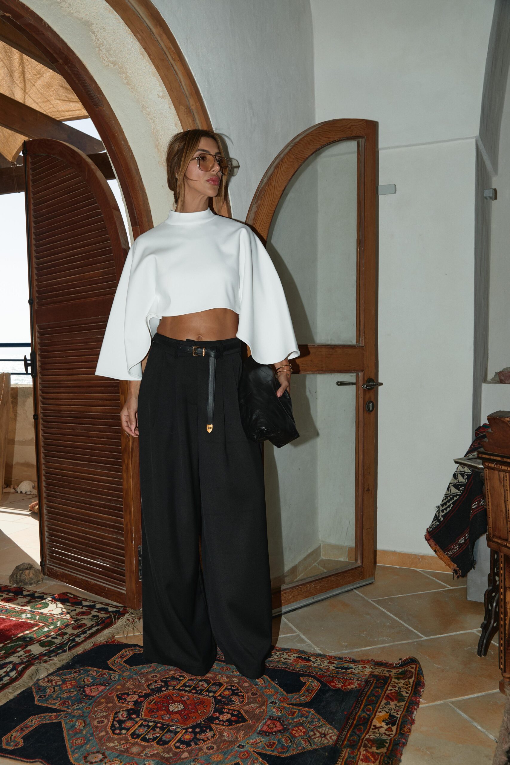 מכנס ריי - שחור