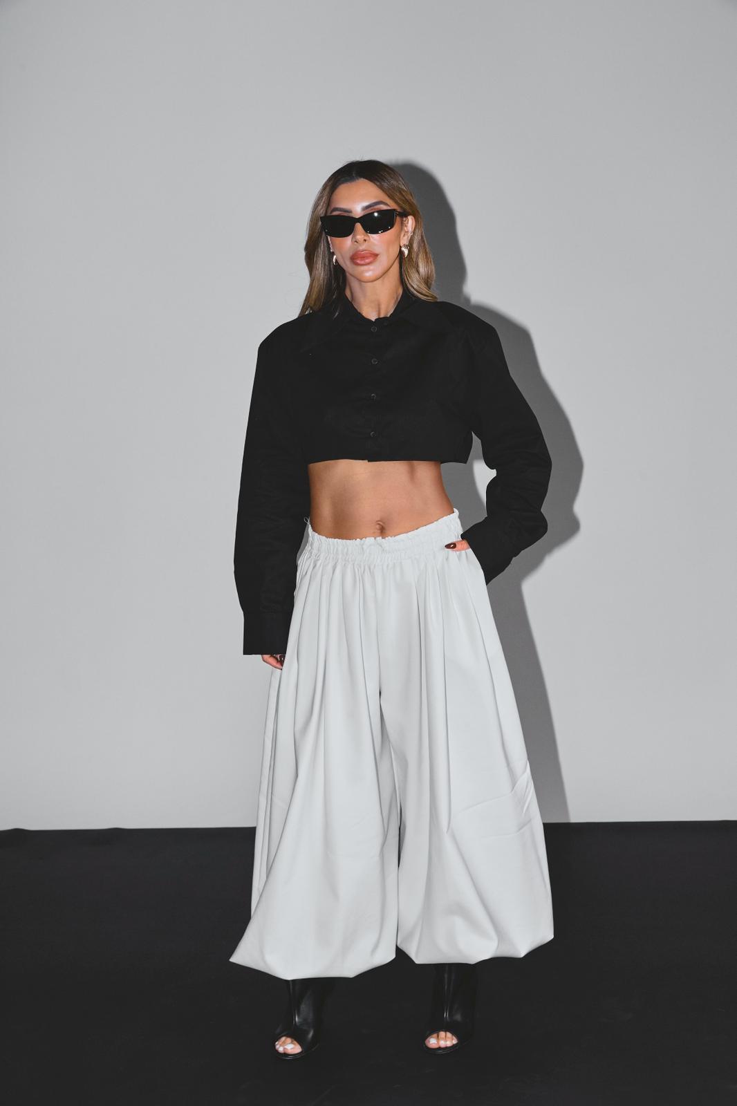 מכנס BROOKIYN - לבן