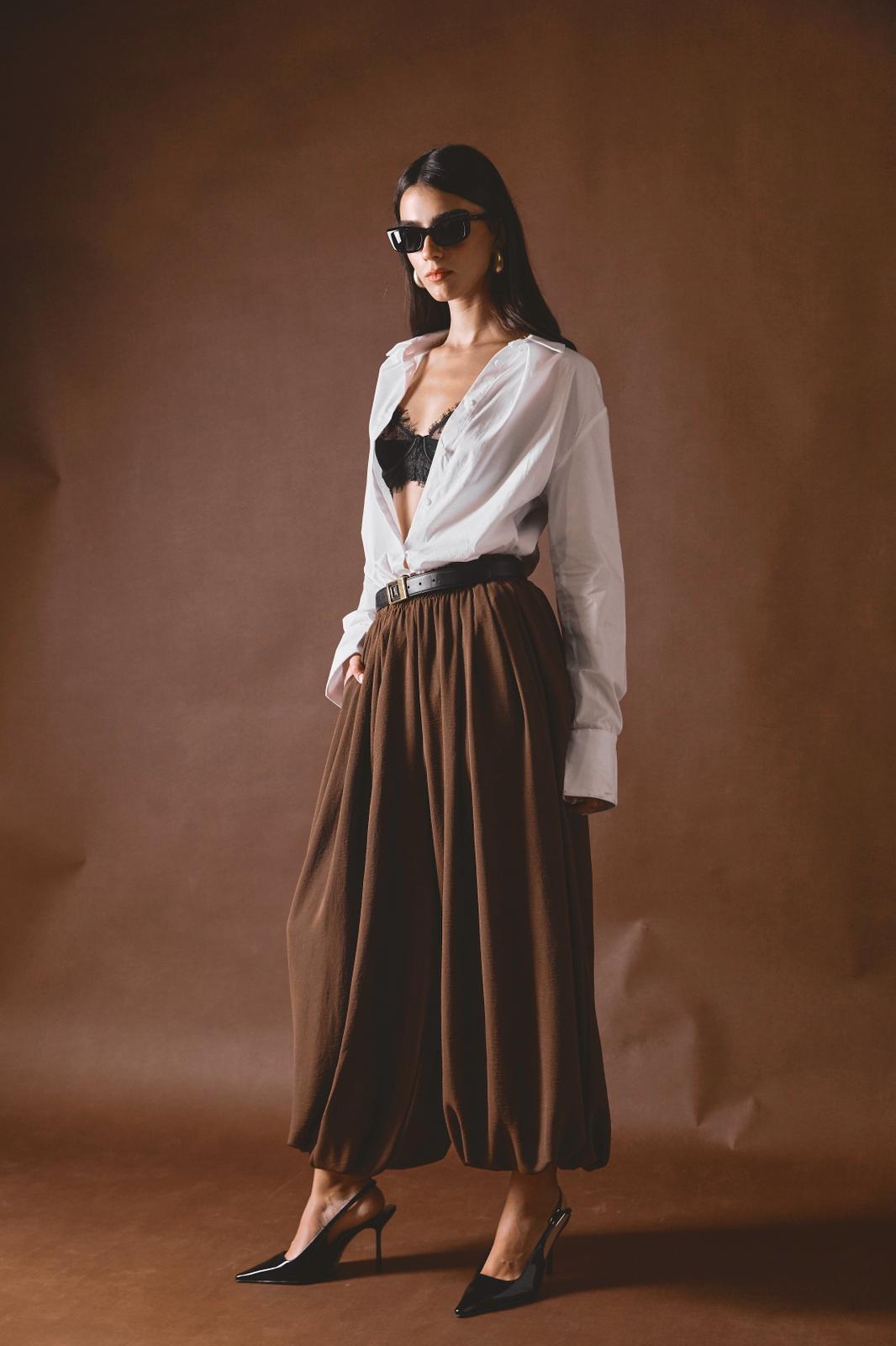 מכנס SEOUL - חום