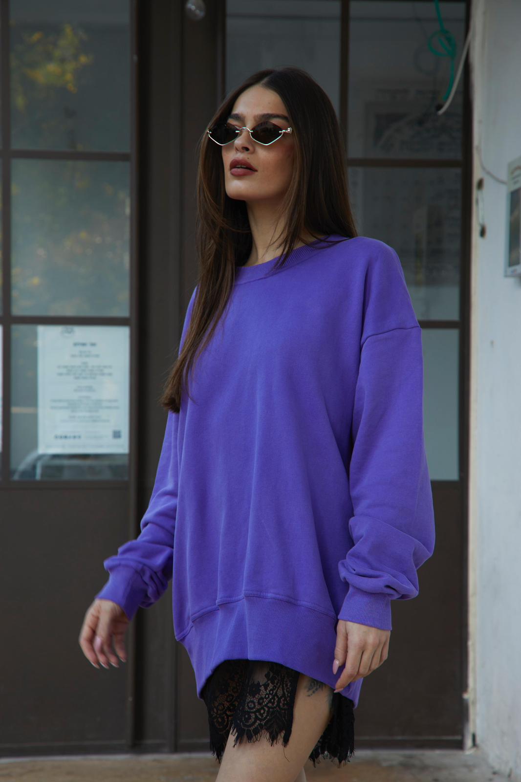 שמלת ליהי - סגול