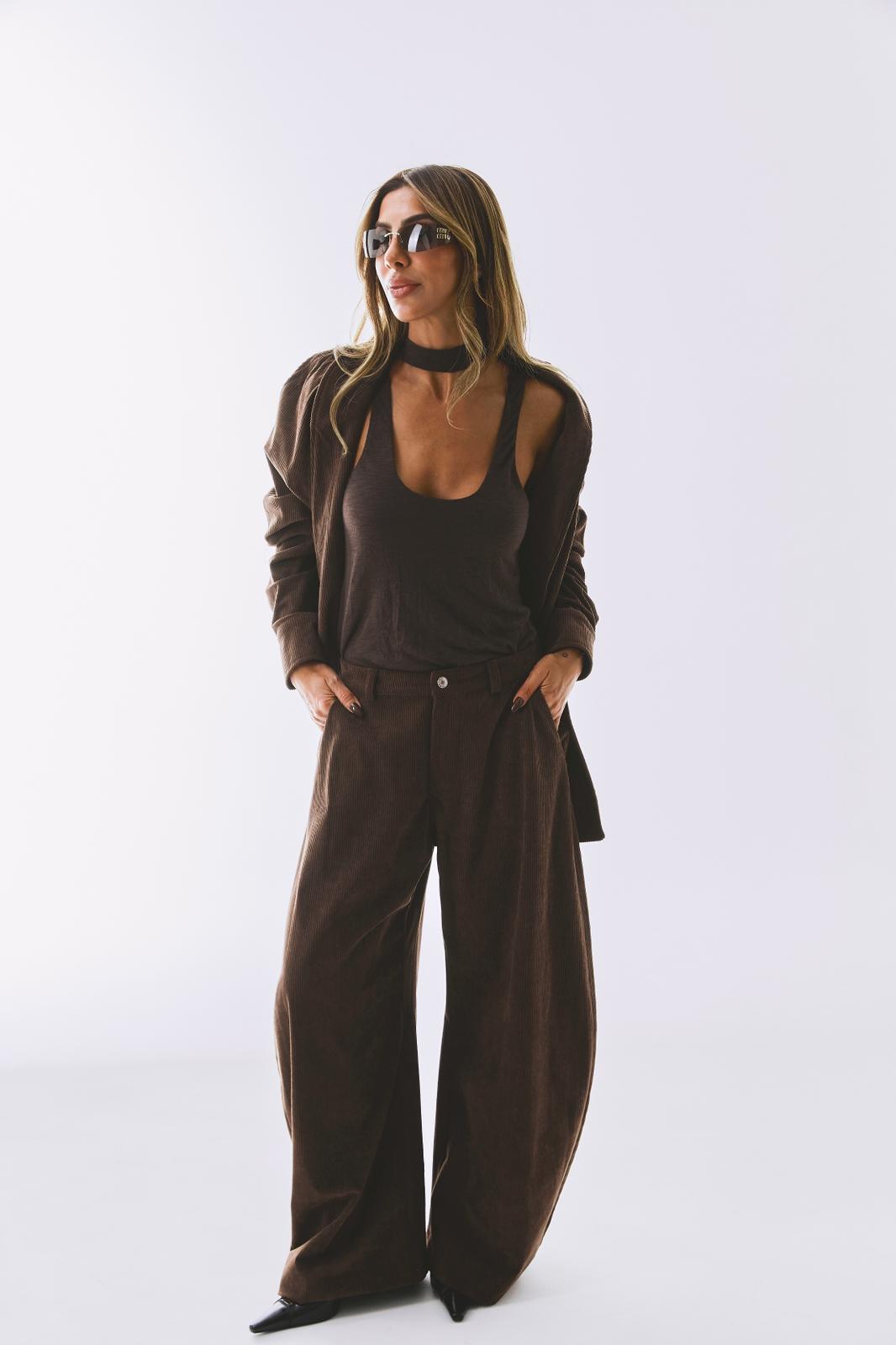 מכנס Andrew – חום