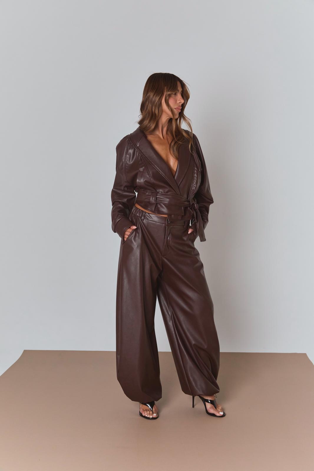 מכנס Shon - חום