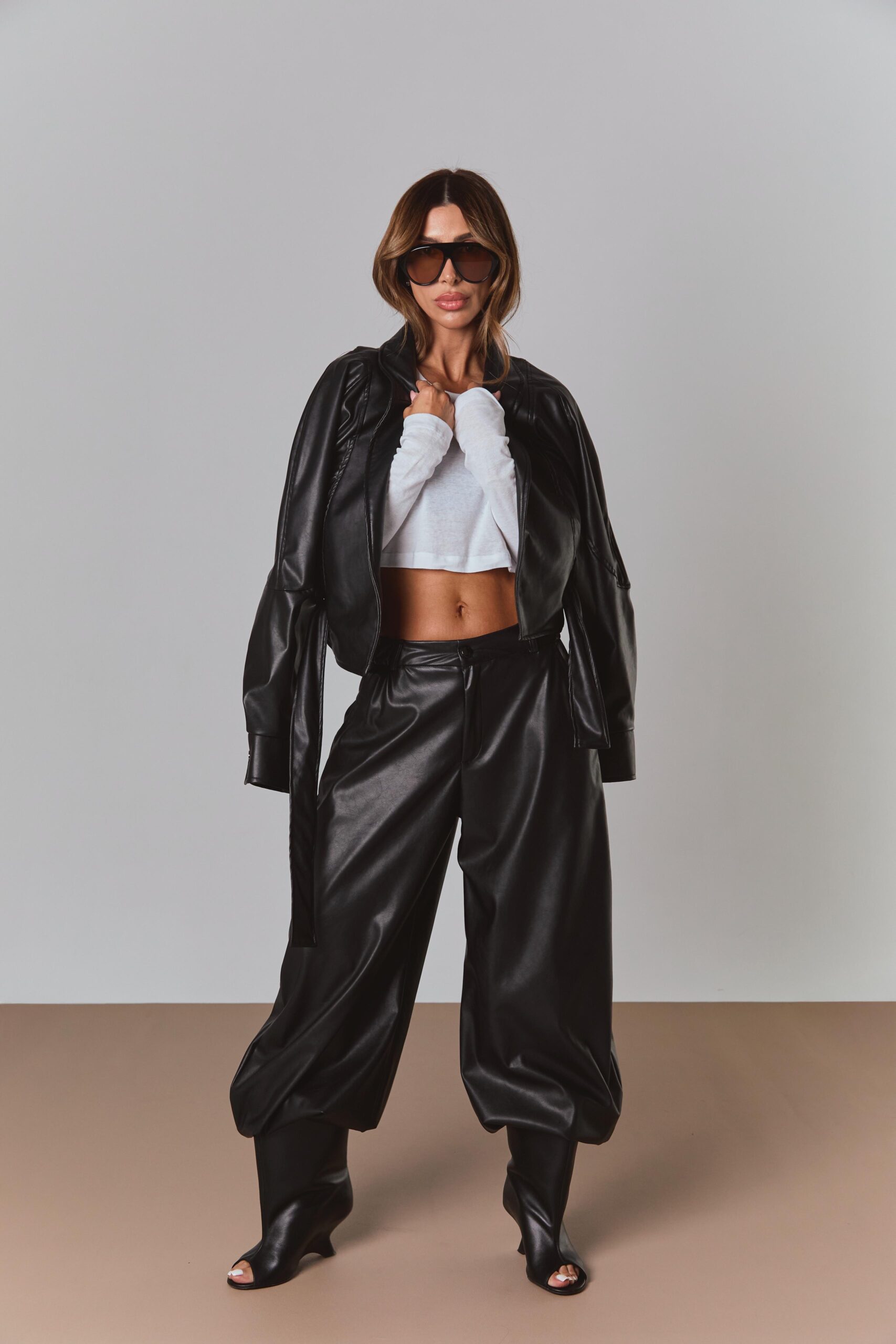 מכנס Shon - שחור