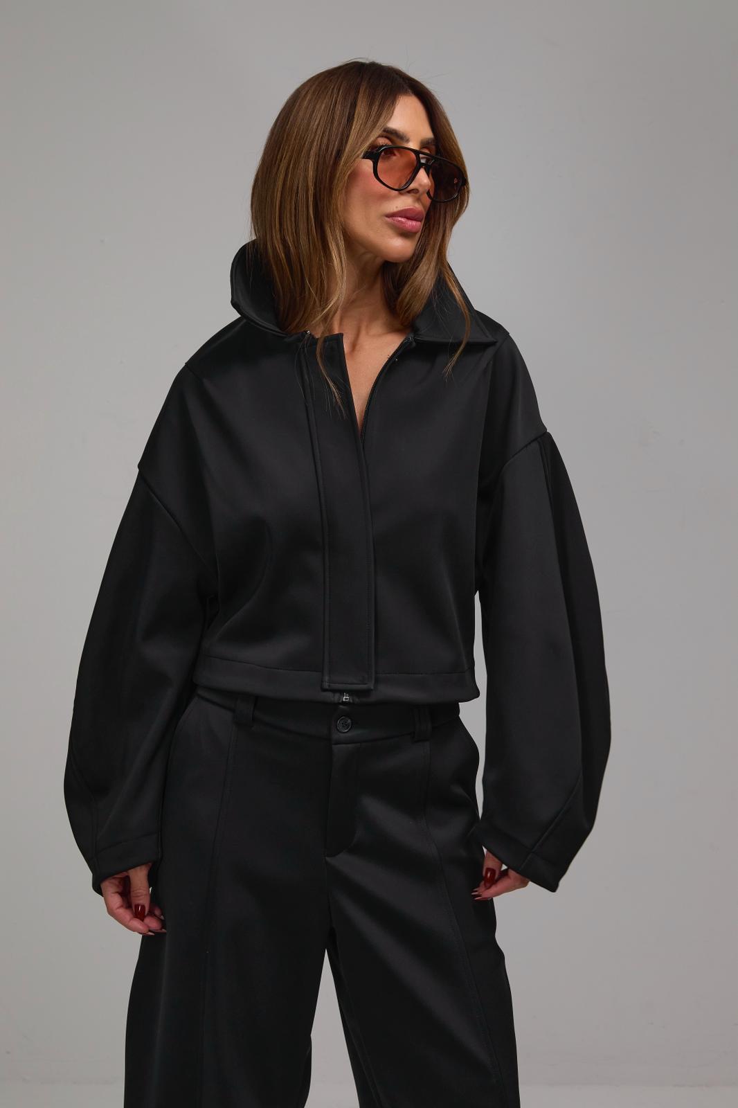 ג'קט AURA - שחור