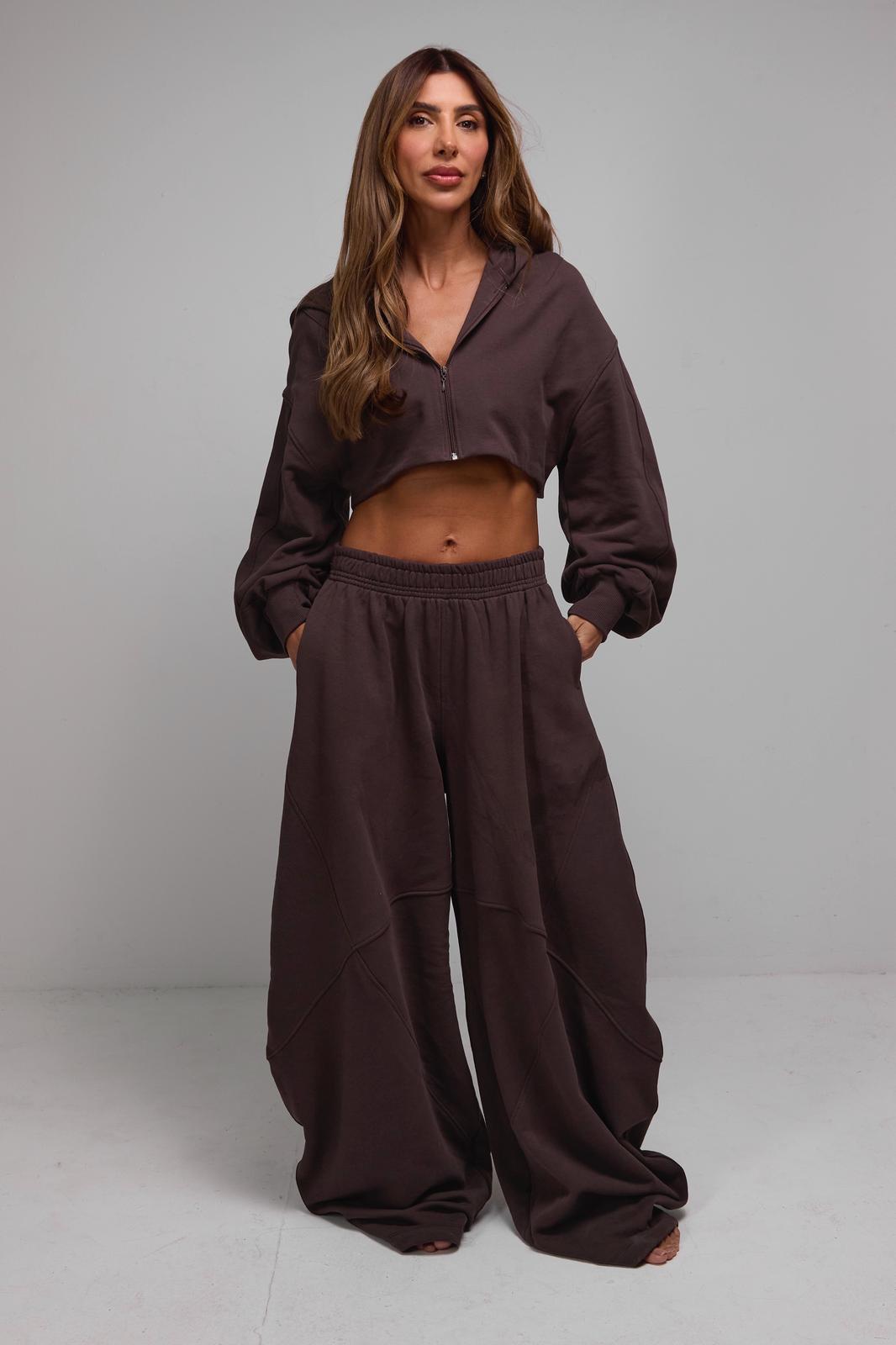 חליפת MICHAL - חום