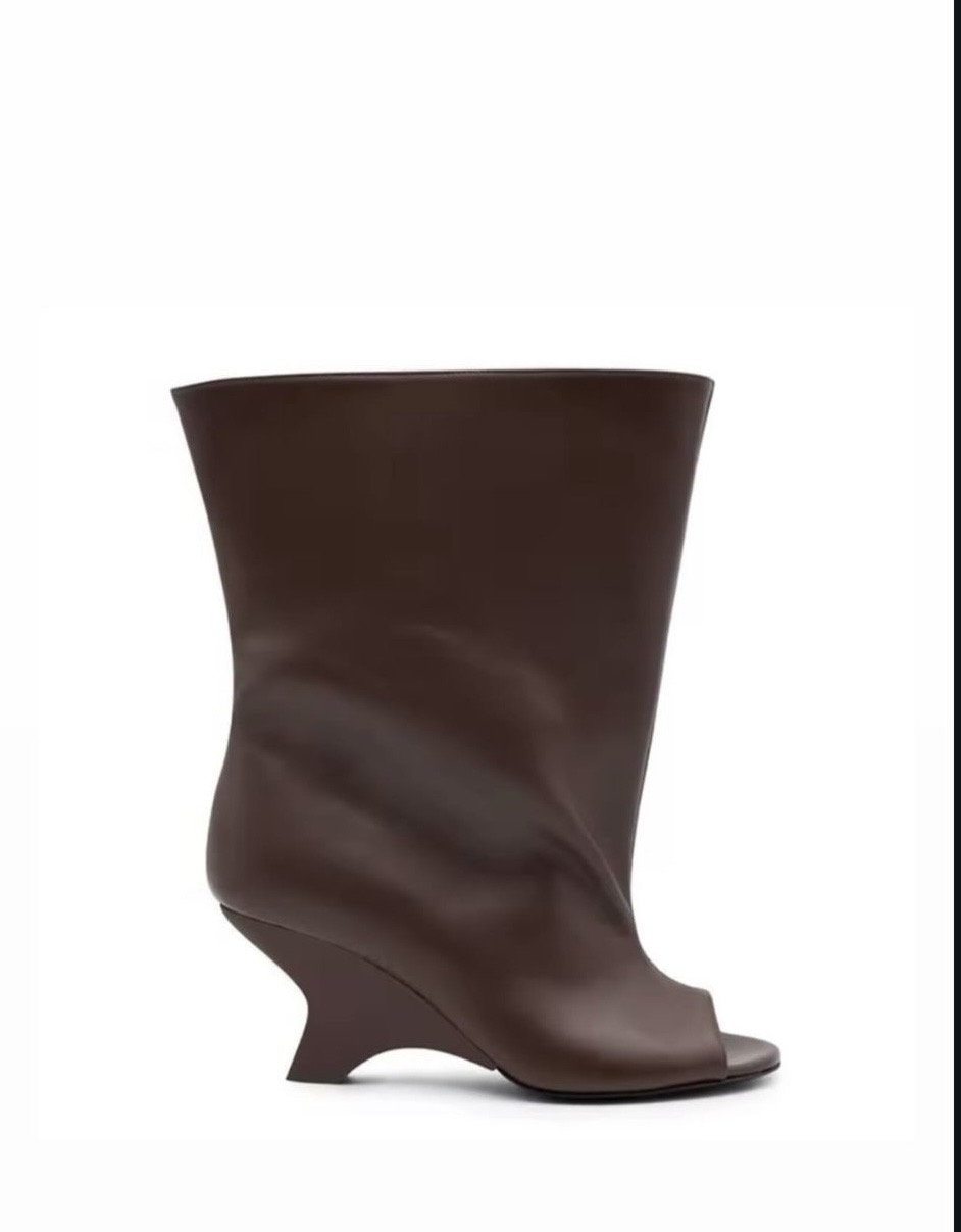 מגף קצר - חום