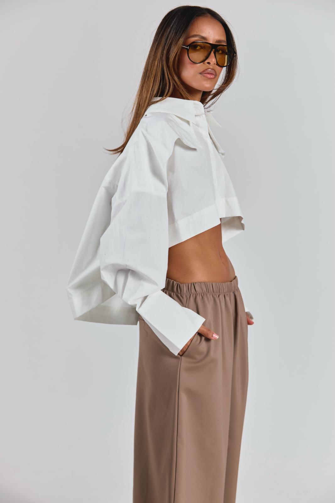 חולצת MERLIN – לבן