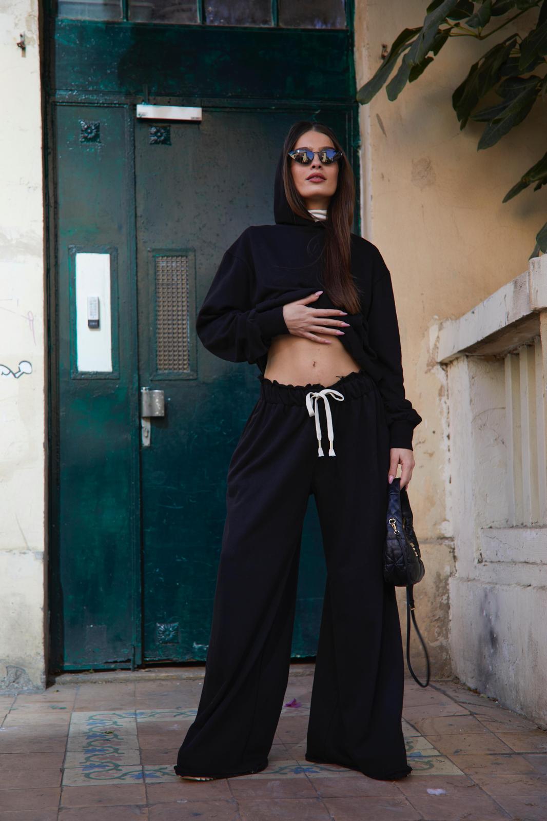 קפוצ'ון ליאו - שחור