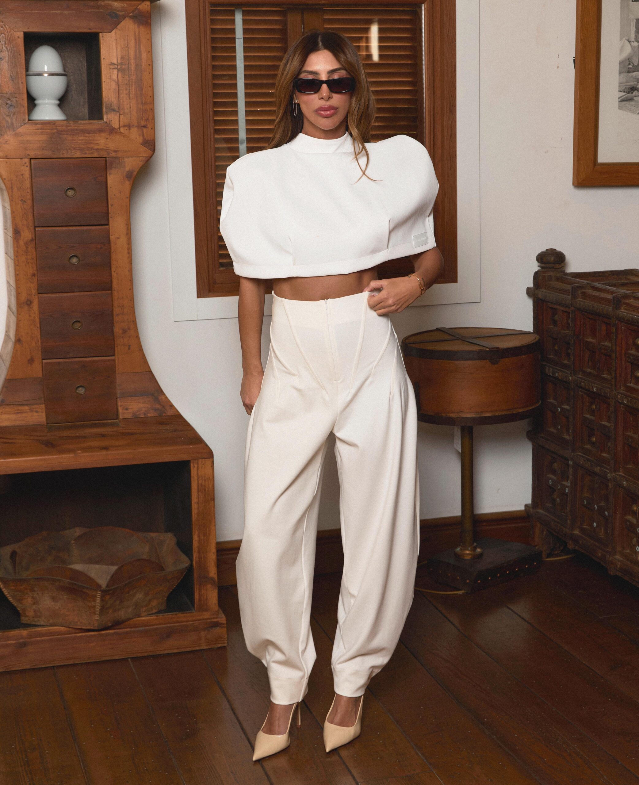 מכנס RIO – שמנת