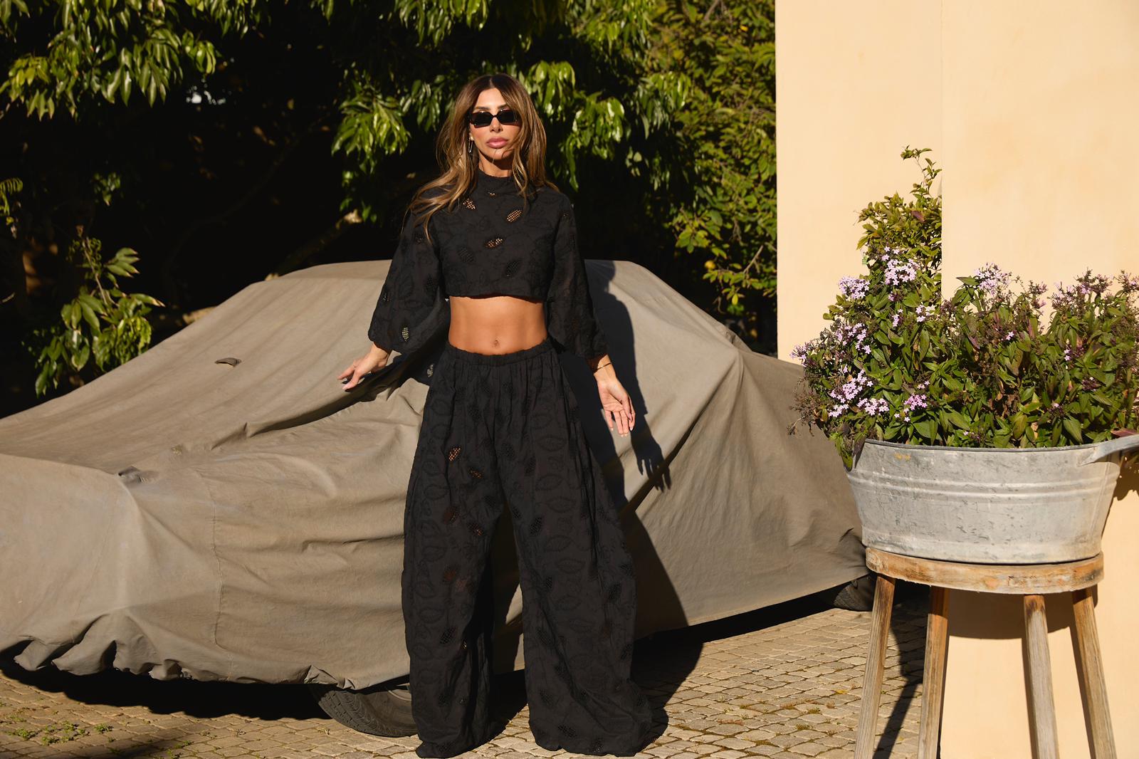 מכנס AIDEN – שחור