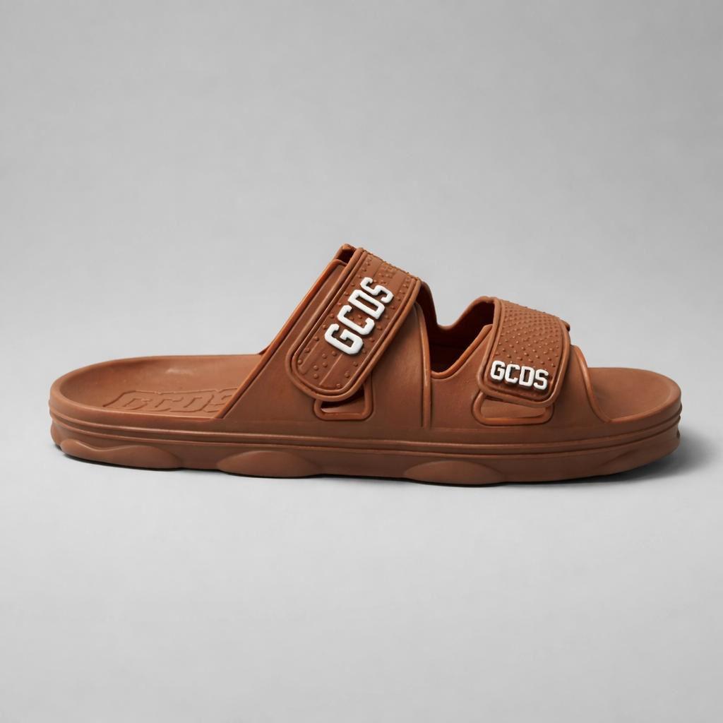 כפכף GCDS שטוח - קאמל