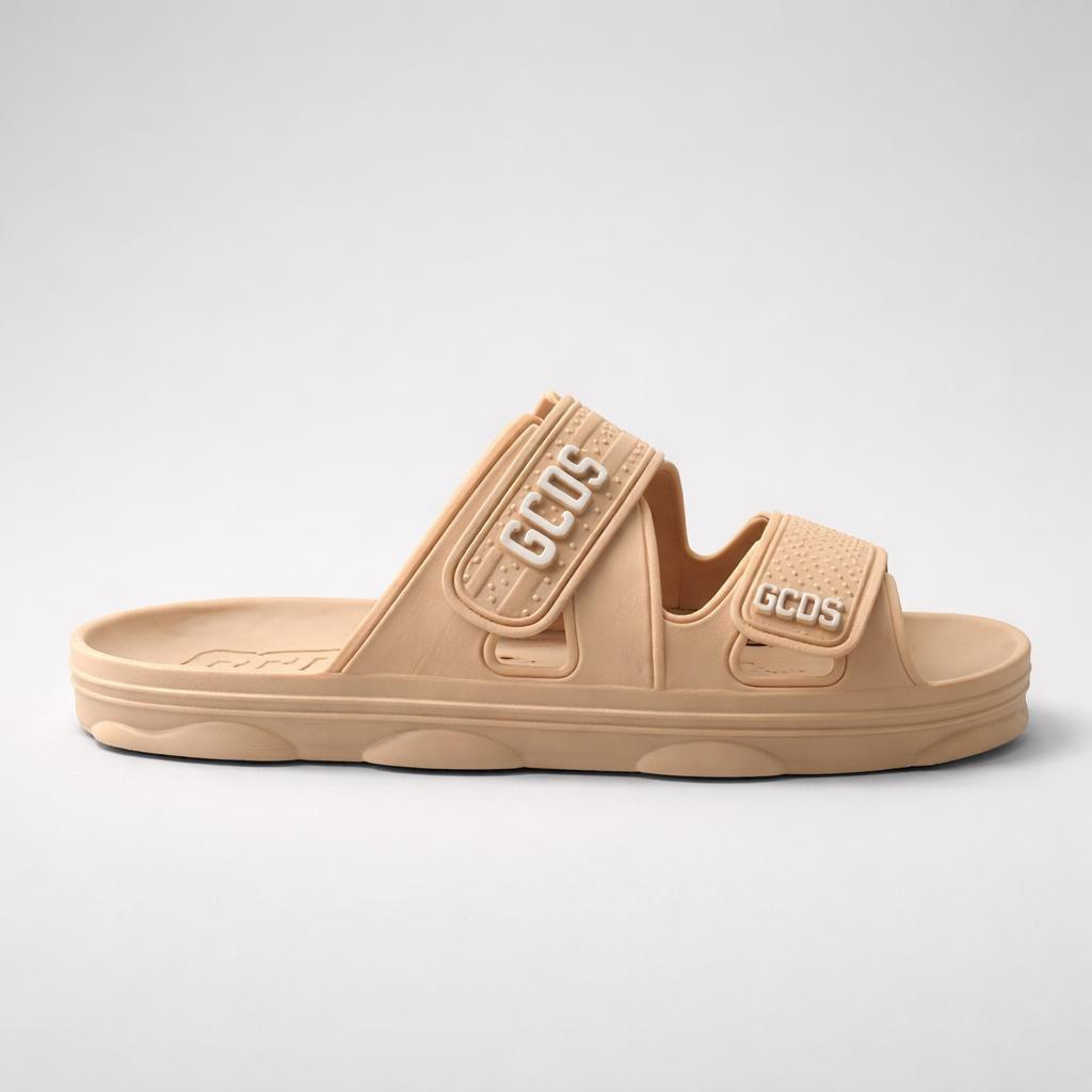 כפכף GCDS שטוח - בז'