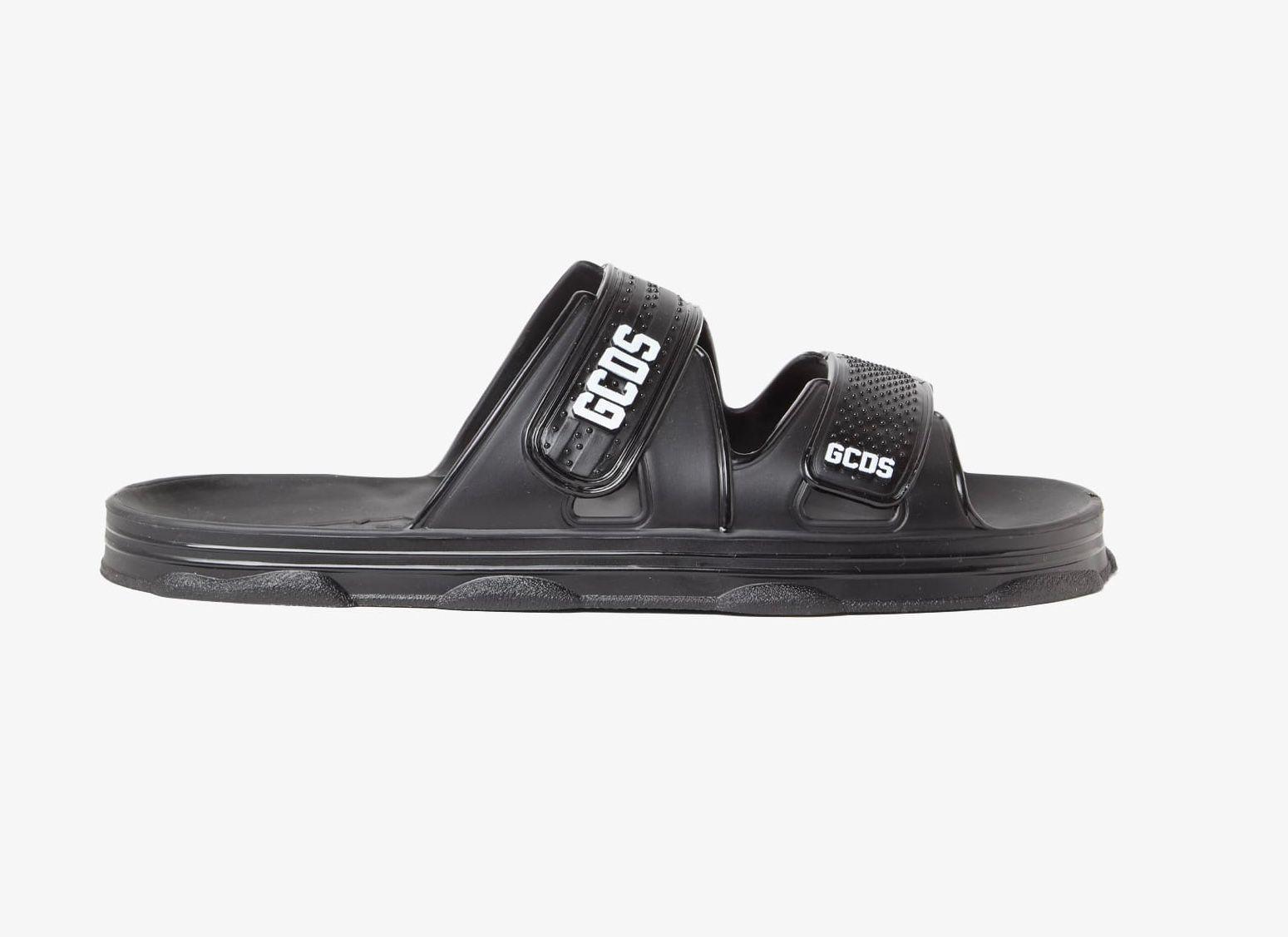 כפכף GCDS שטוח - שחור
