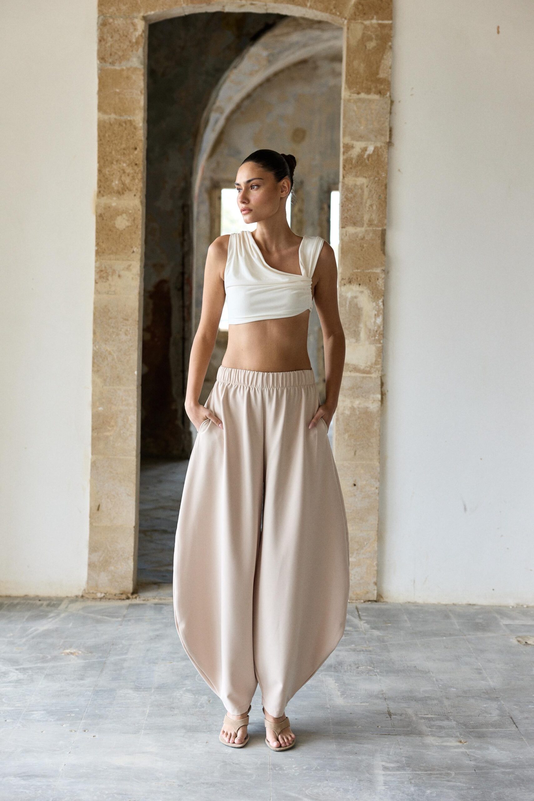 טופ ALLA - שמנת