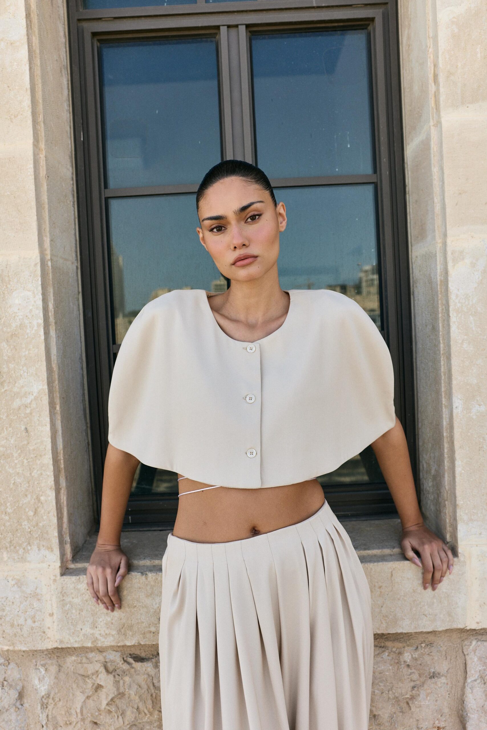 שכמיית ELODIE - בז'