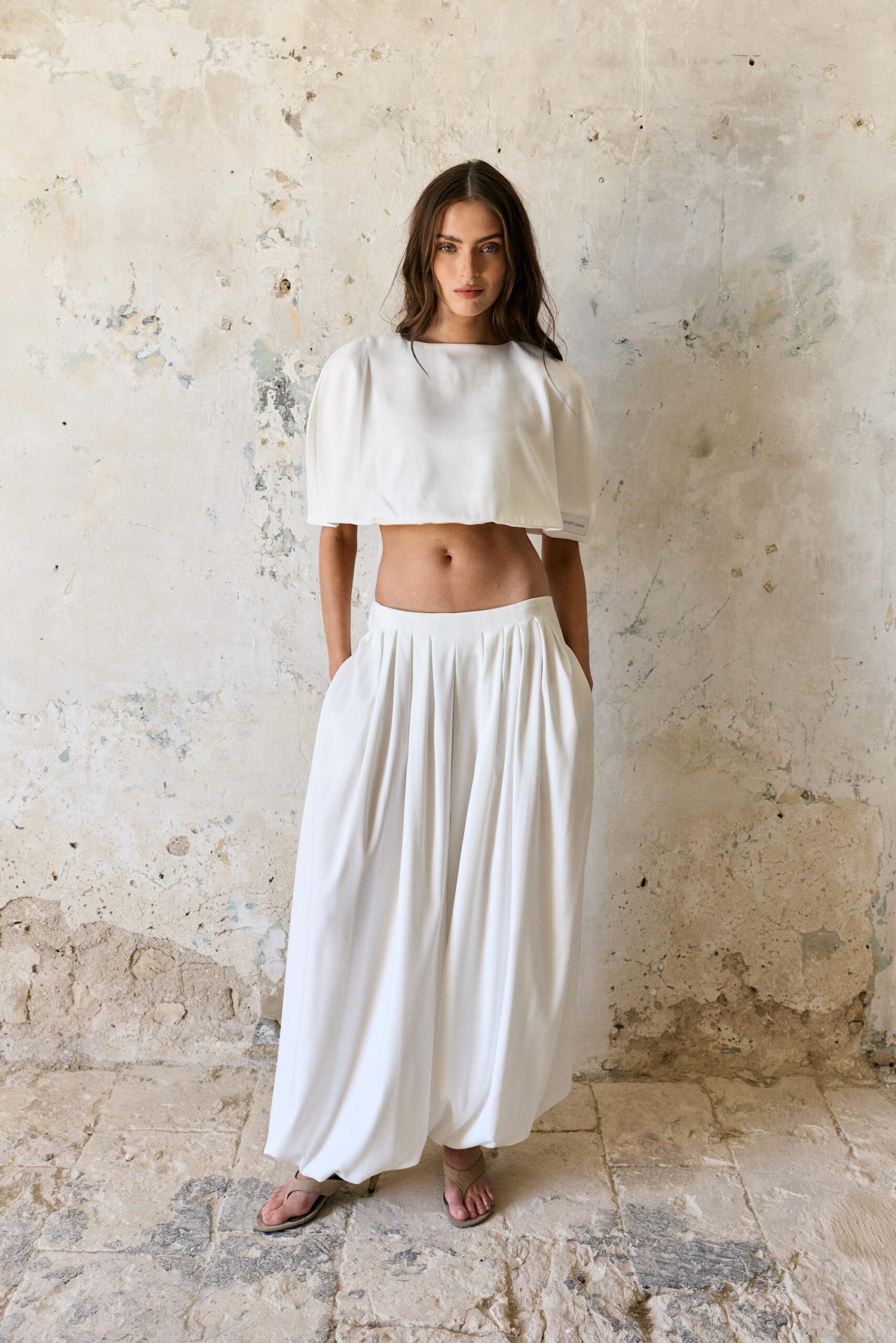 מכנס SEOUL – לבן