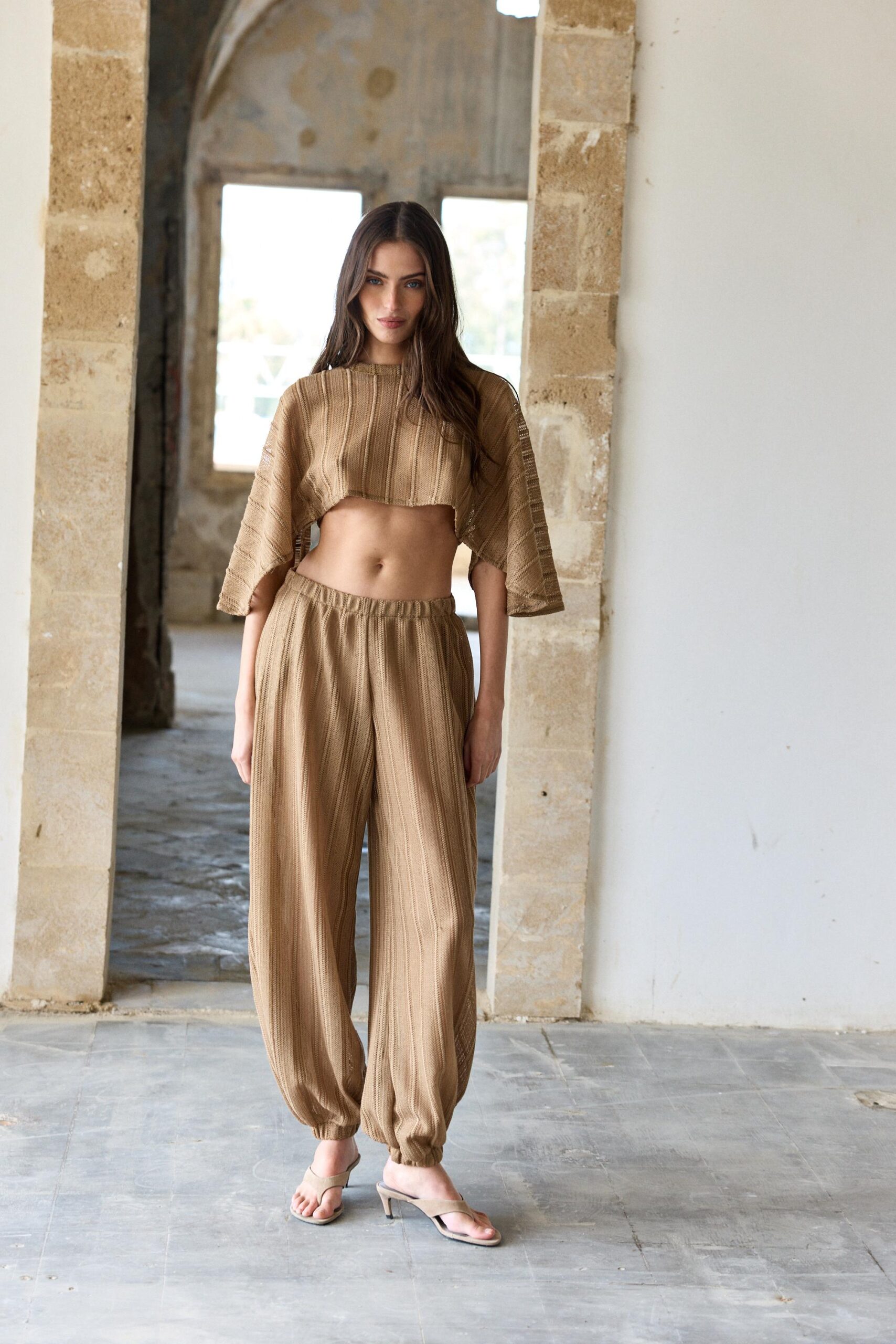 חליפת MONACO -קאמל