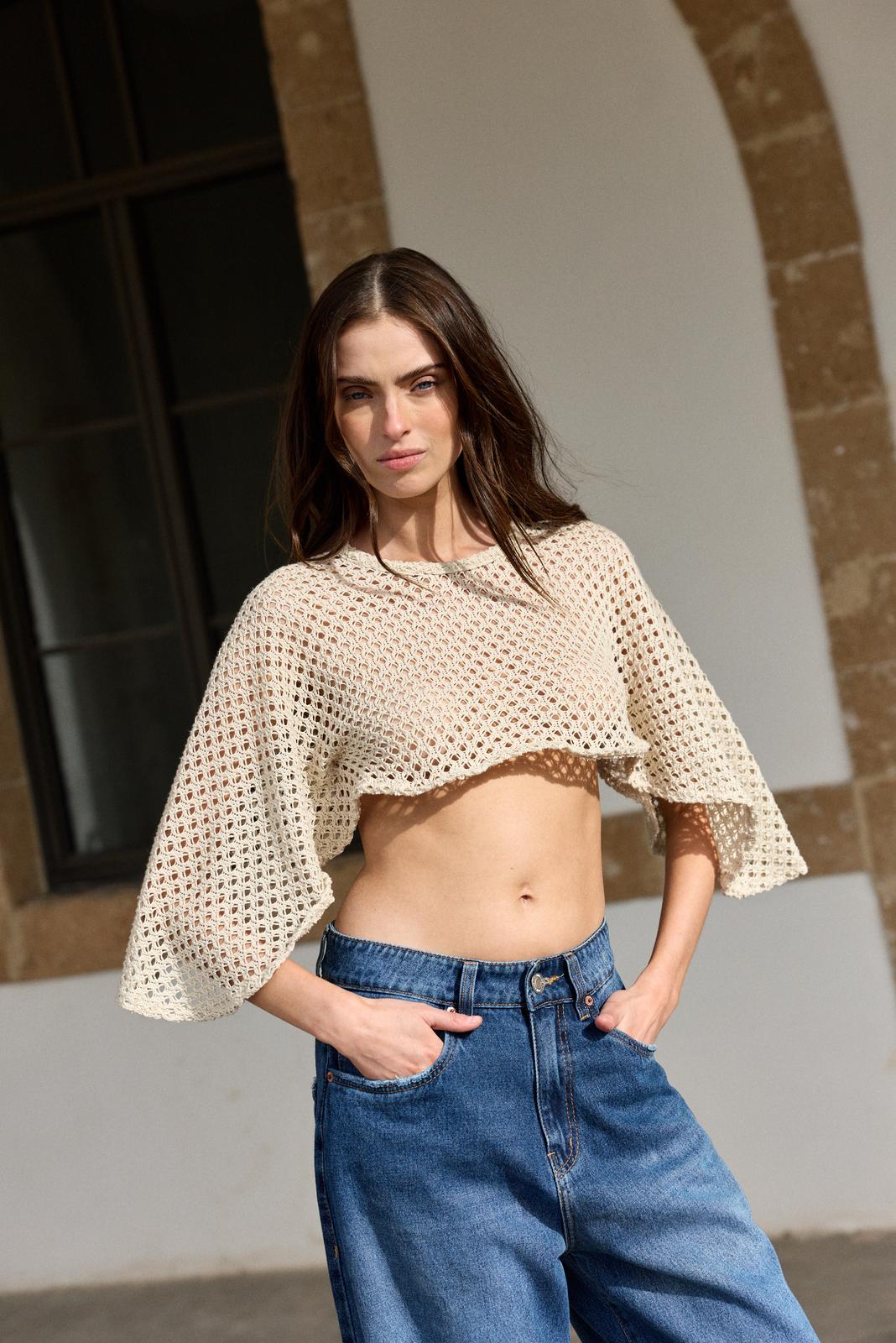 חולצת LIAM -בז'